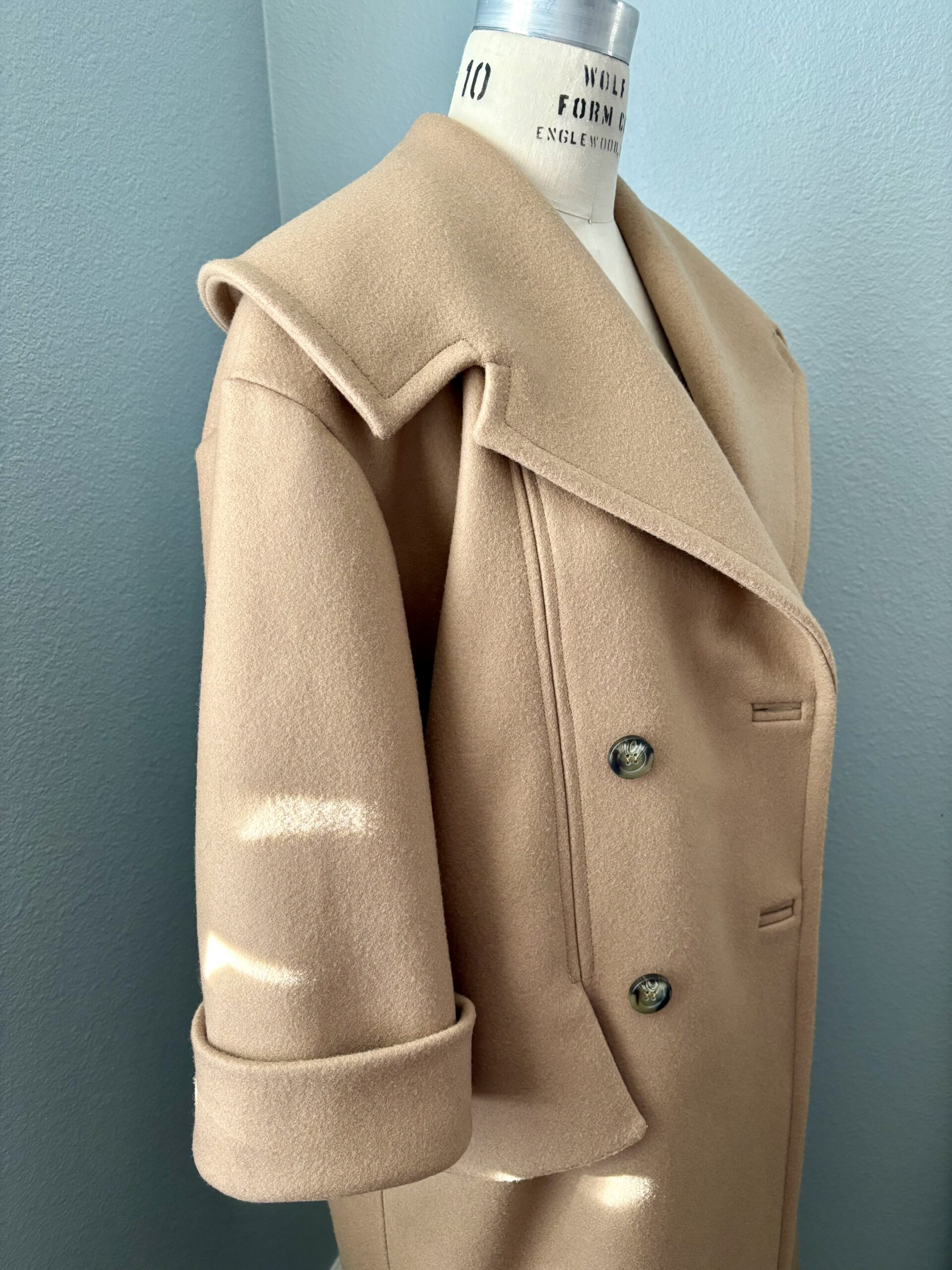 Retro camel coat 10