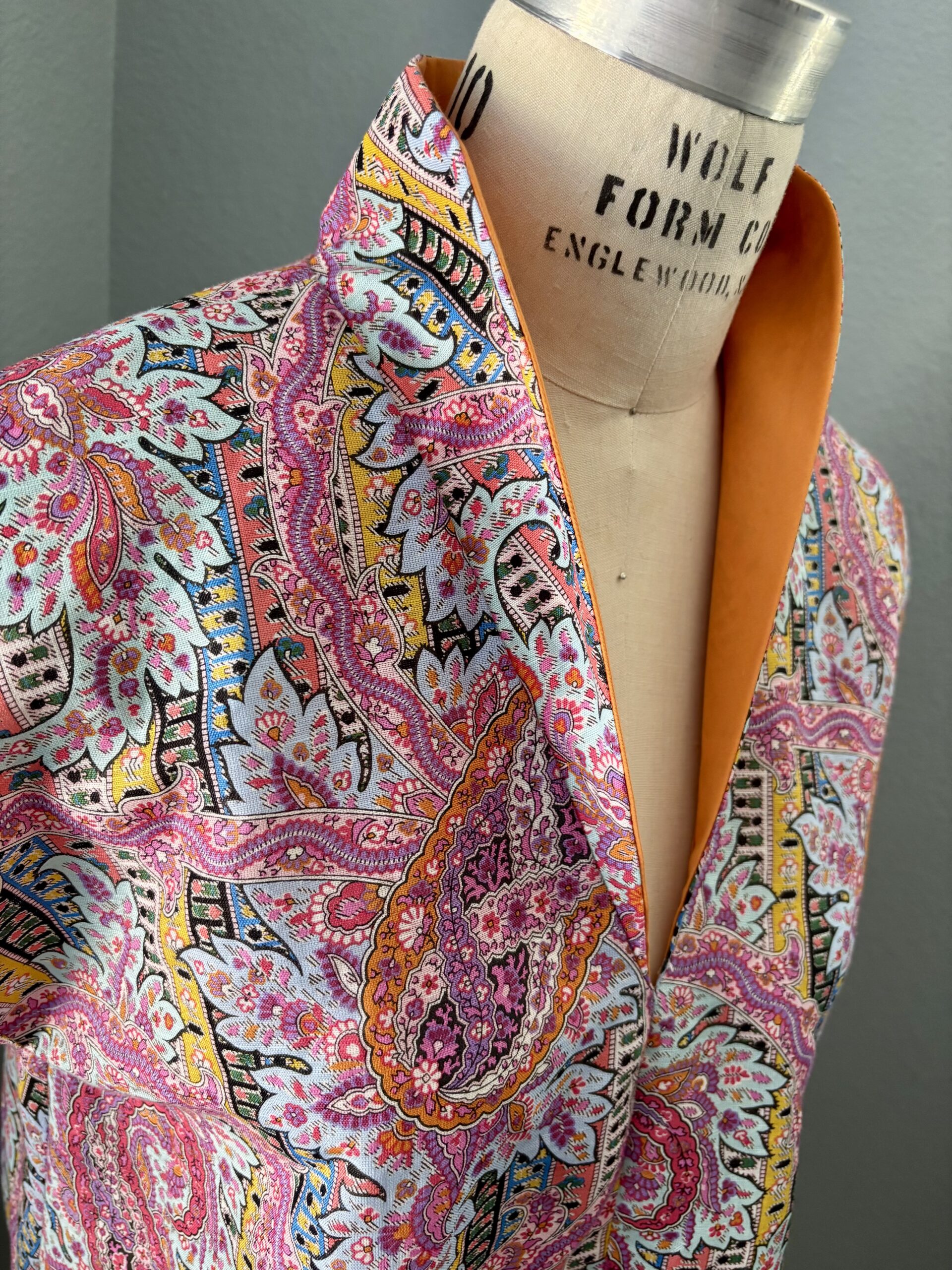 A New Teddy Top in a Cool Paisley Print