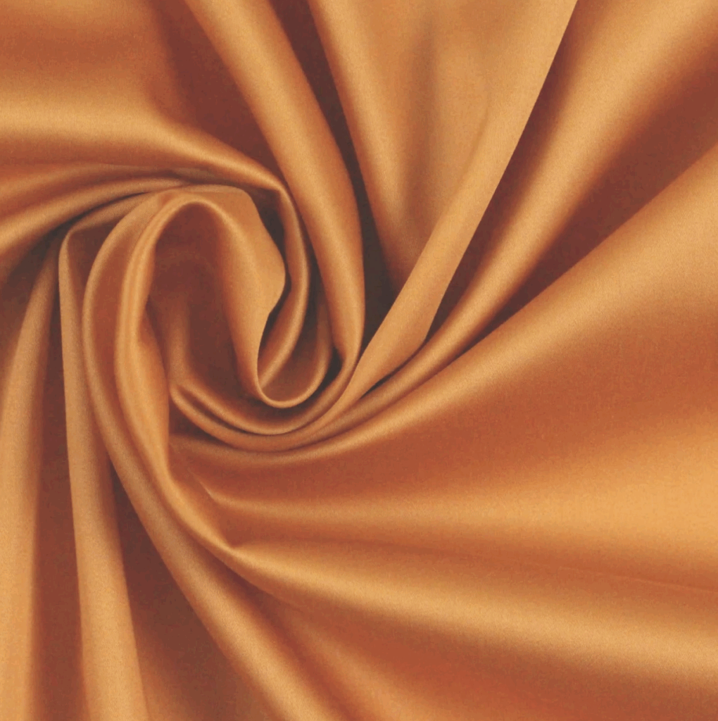 Giza Cotton in Tangerine color