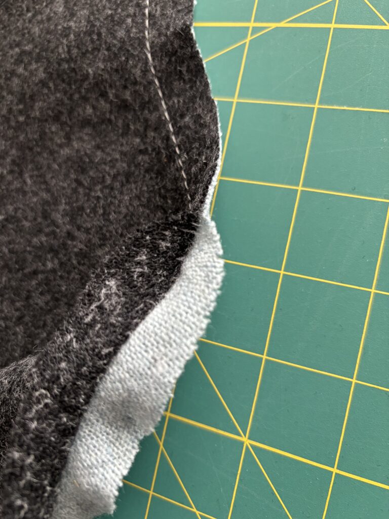 double cloth separated layers