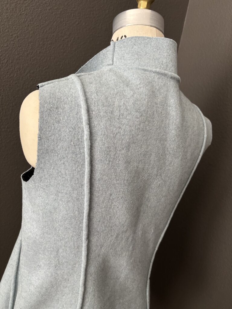 double cloth finished seams