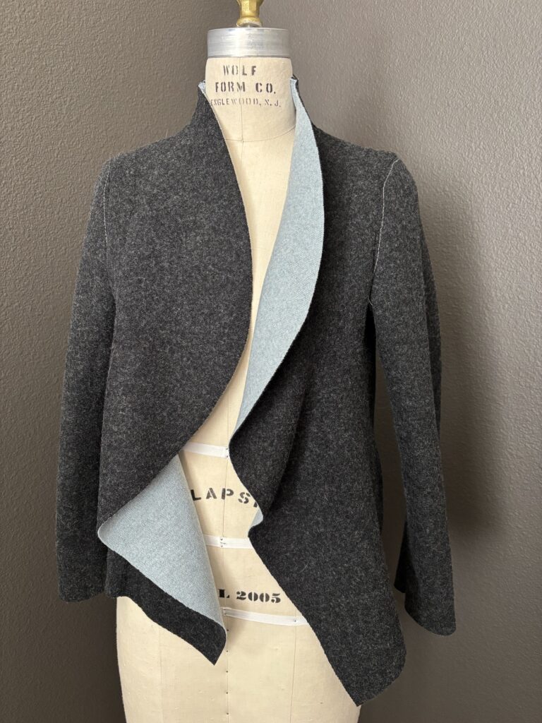 double cloth jacket sewing