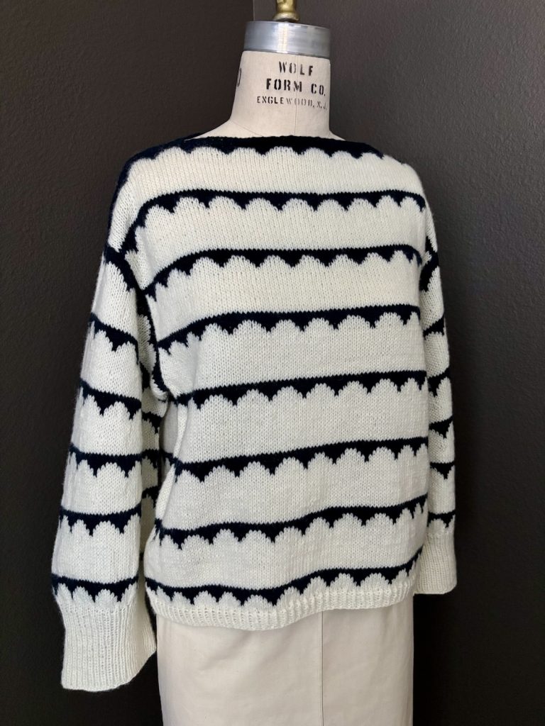 Front of Robinia Light sweater