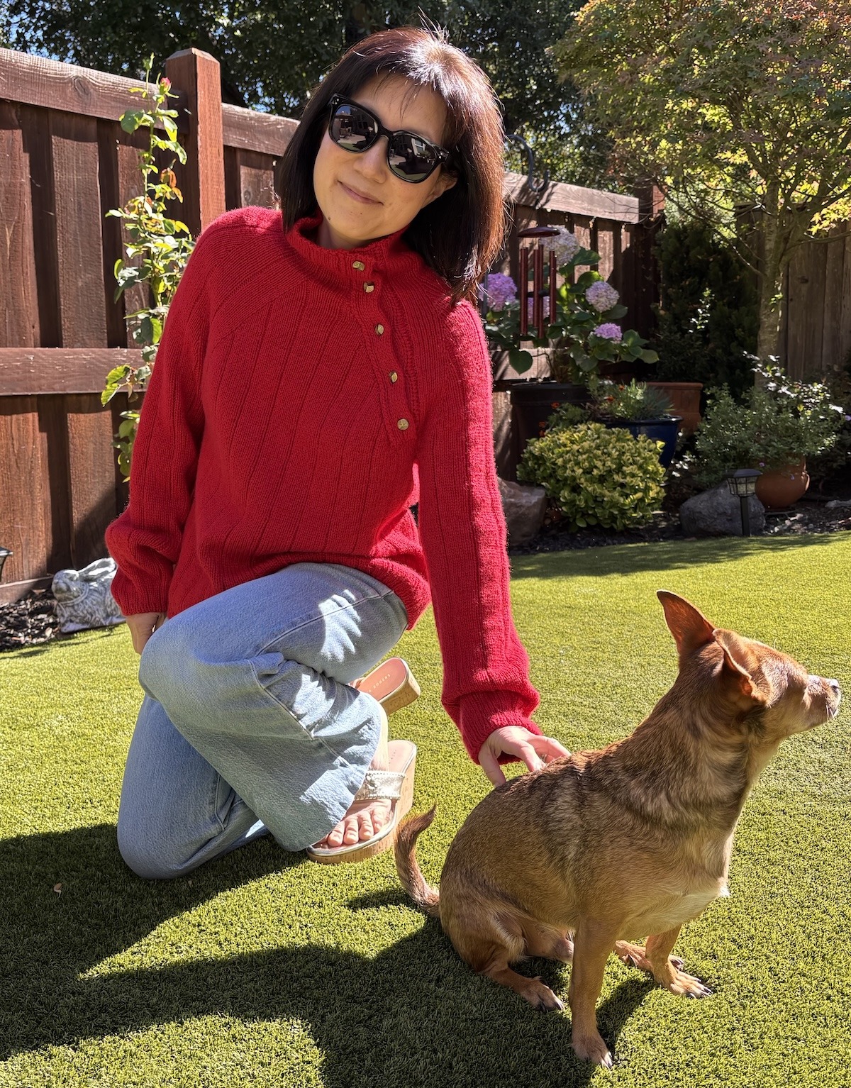New Woolfolk Viga is the Perfect Little Red Sweater